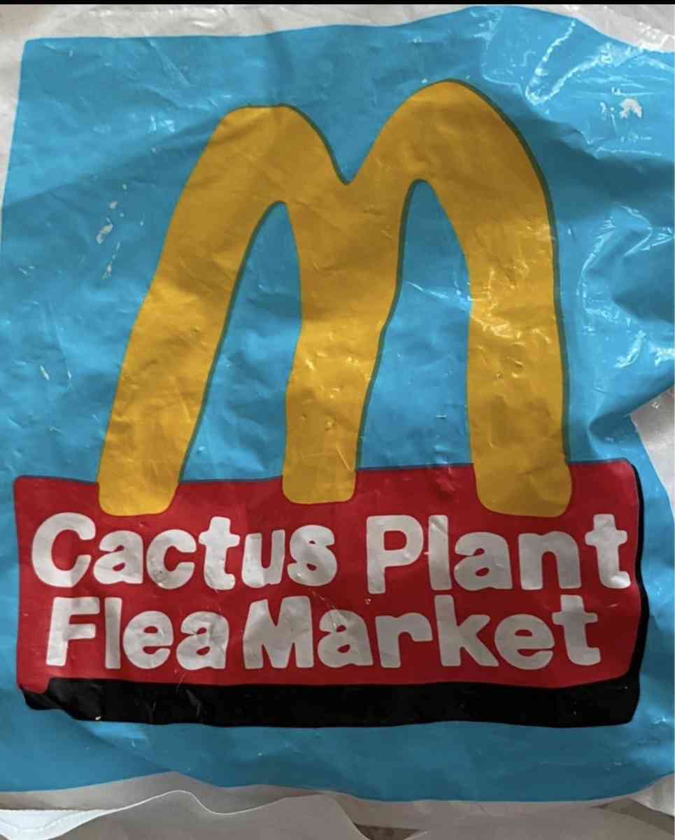 Limited Edition McDonalds Cactus Plant happy meal toys