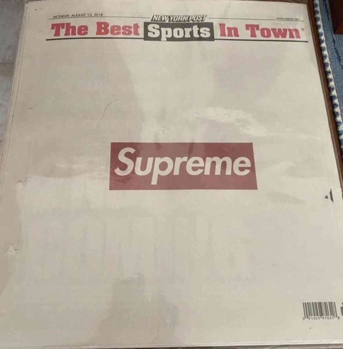 Supreme newspaper - Middle Village, New York - FleaMarketBay