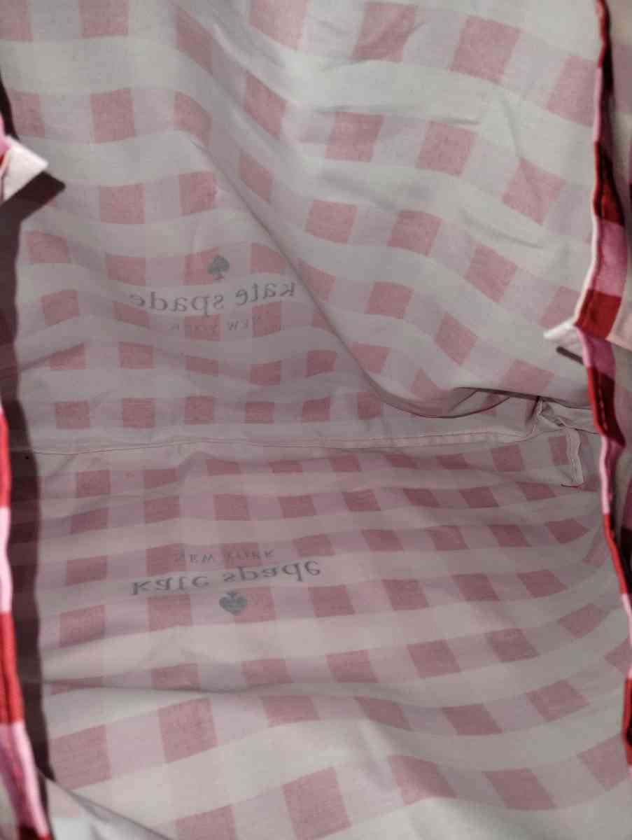 Kate Spade Gingham tote bag - Kansas City, Missouri - FleaMarketBay
