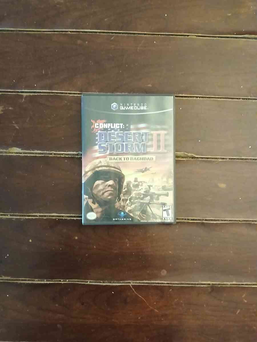 Conflict Desert Storm II Back To Baghdad Nintendo GameCube