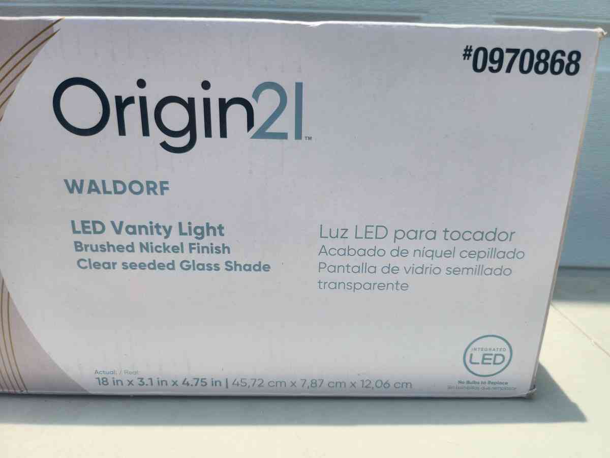 Origin21 Waldorf Vanity Light Bar BRAND NEW - Homosassa, Florida - FleaMarketBay