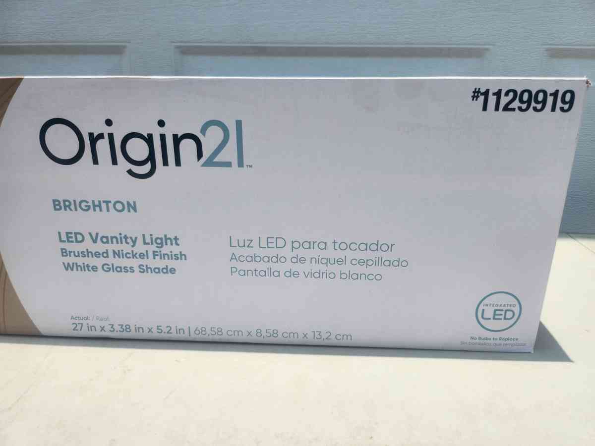 Origin21 Brighton LED Vanity Light BRAND NEW - Homosassa, Florida - FleaMarketBay