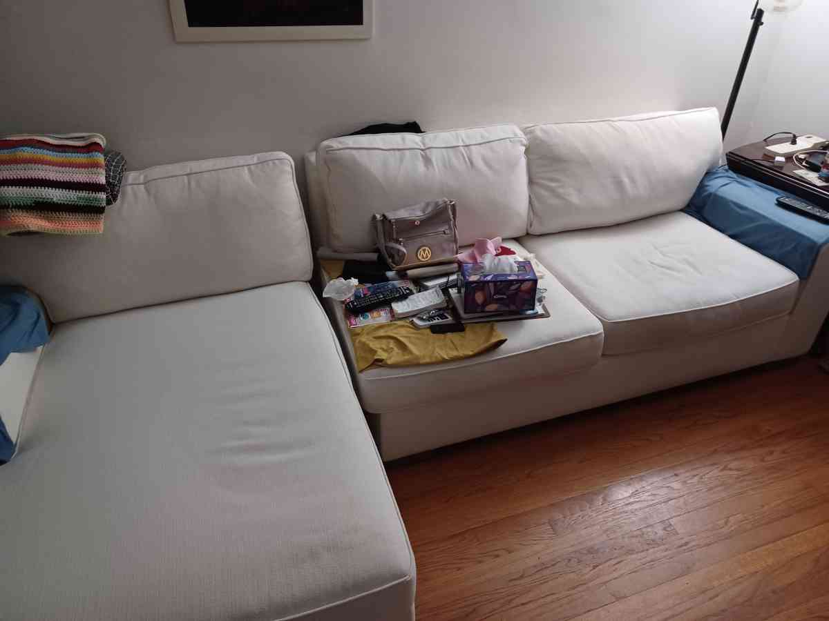 Two piece sofa - Rego Park, New York - FleaMarketBay