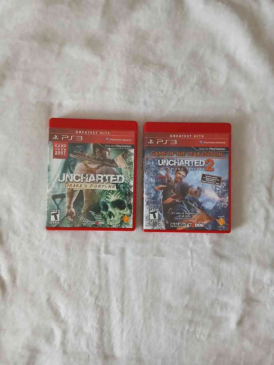 3 Uncharted Games for PlayStation 3