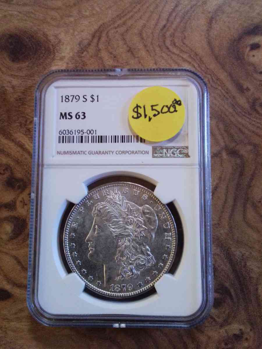 NGC Graded Morgans and Peace dollars