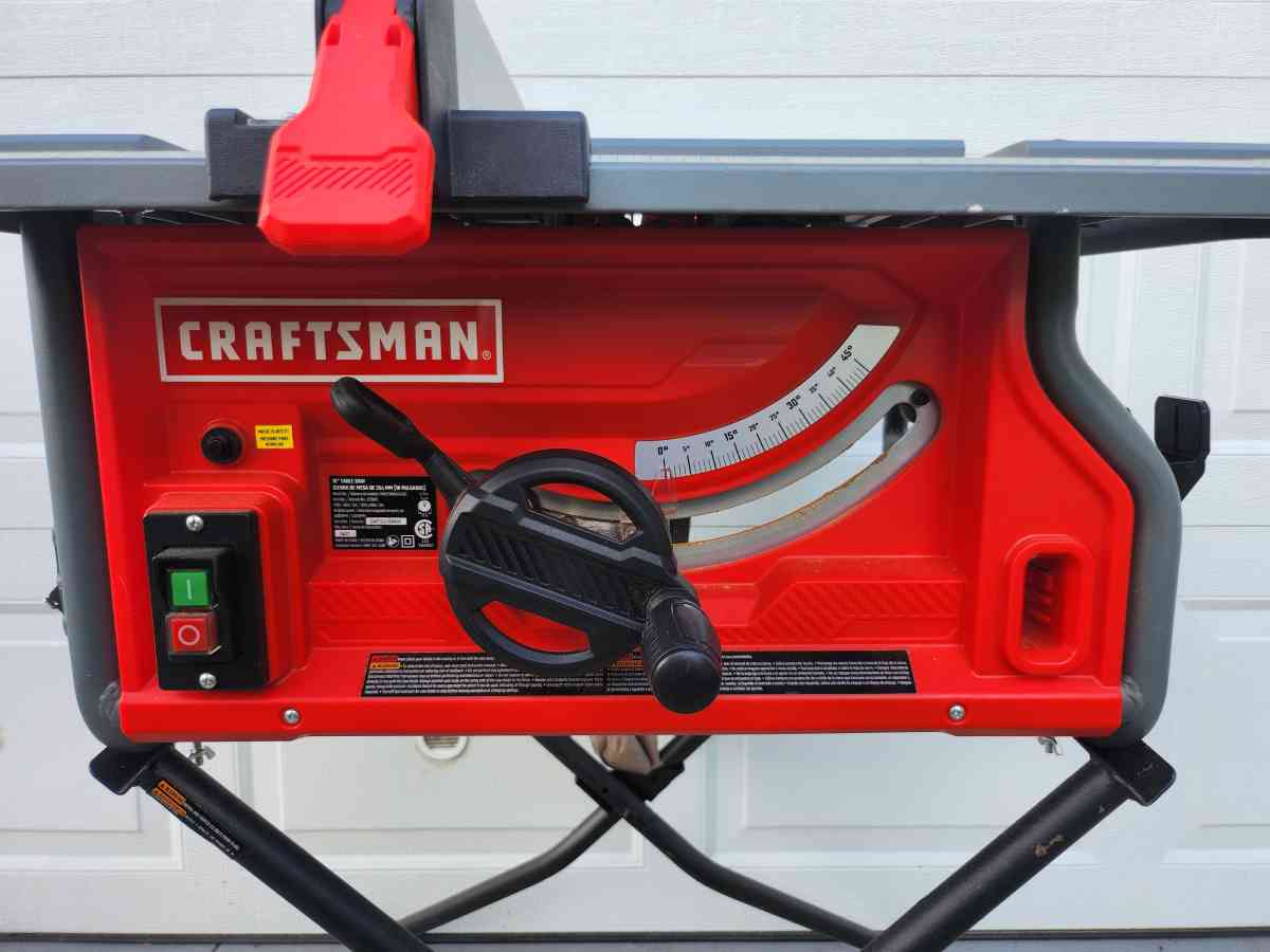 Craftsman Portable Table Saw with Stand - Homosassa, Florida - FleaMarketBay