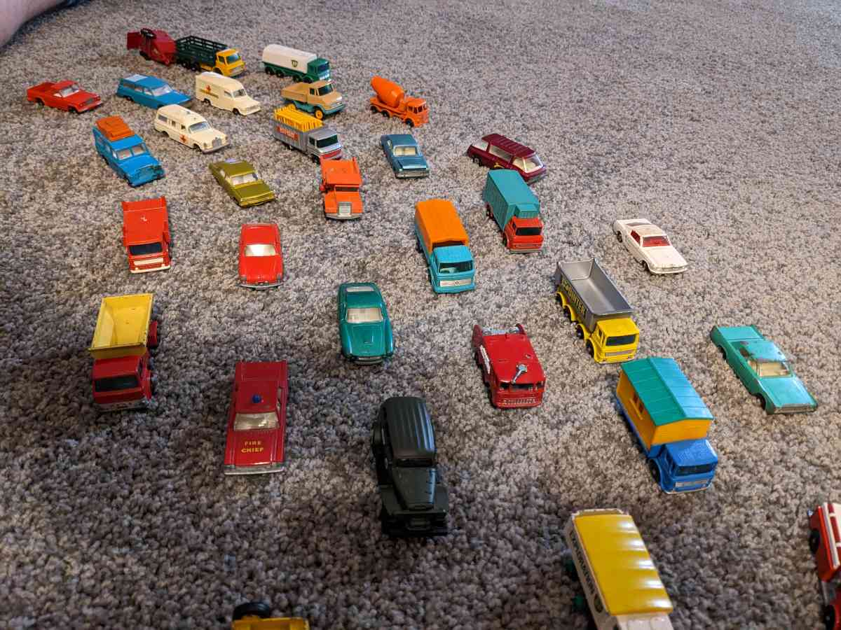 vintage Matchbox Cars by Lesney with Travel Case - Folsom, Pennsylvania - FleaMarketBay