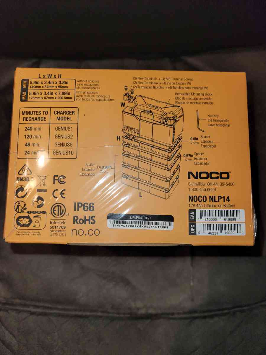 Noco Lithium Battery - Fort Worth, Texas - FleaMarketBay