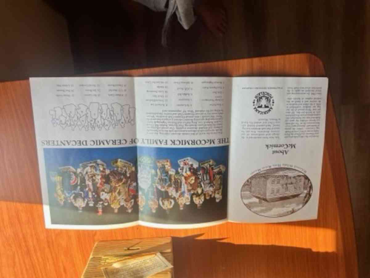 vintage mccormick decanter with music box oung elvis