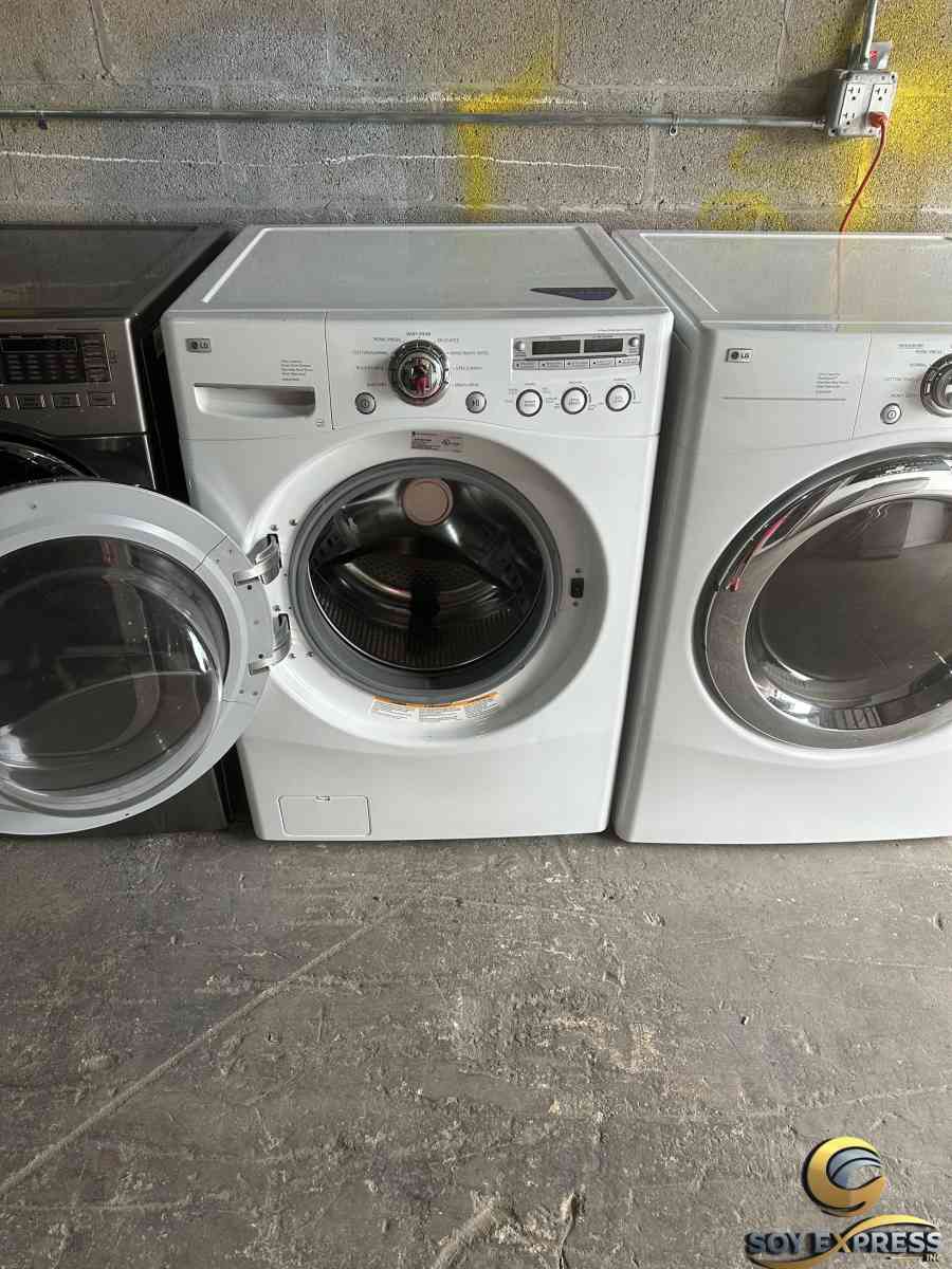 LG washer and dryer front load electric