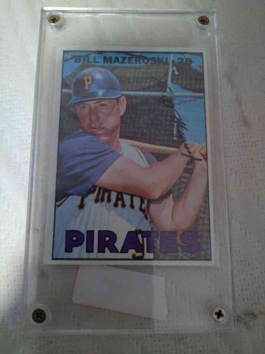 1967 Topps  Bill Mazeroski TRADING CARD