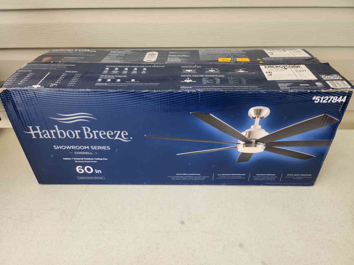 Harbor Breeze Cogdell Ceiling Fan BRAND NEW