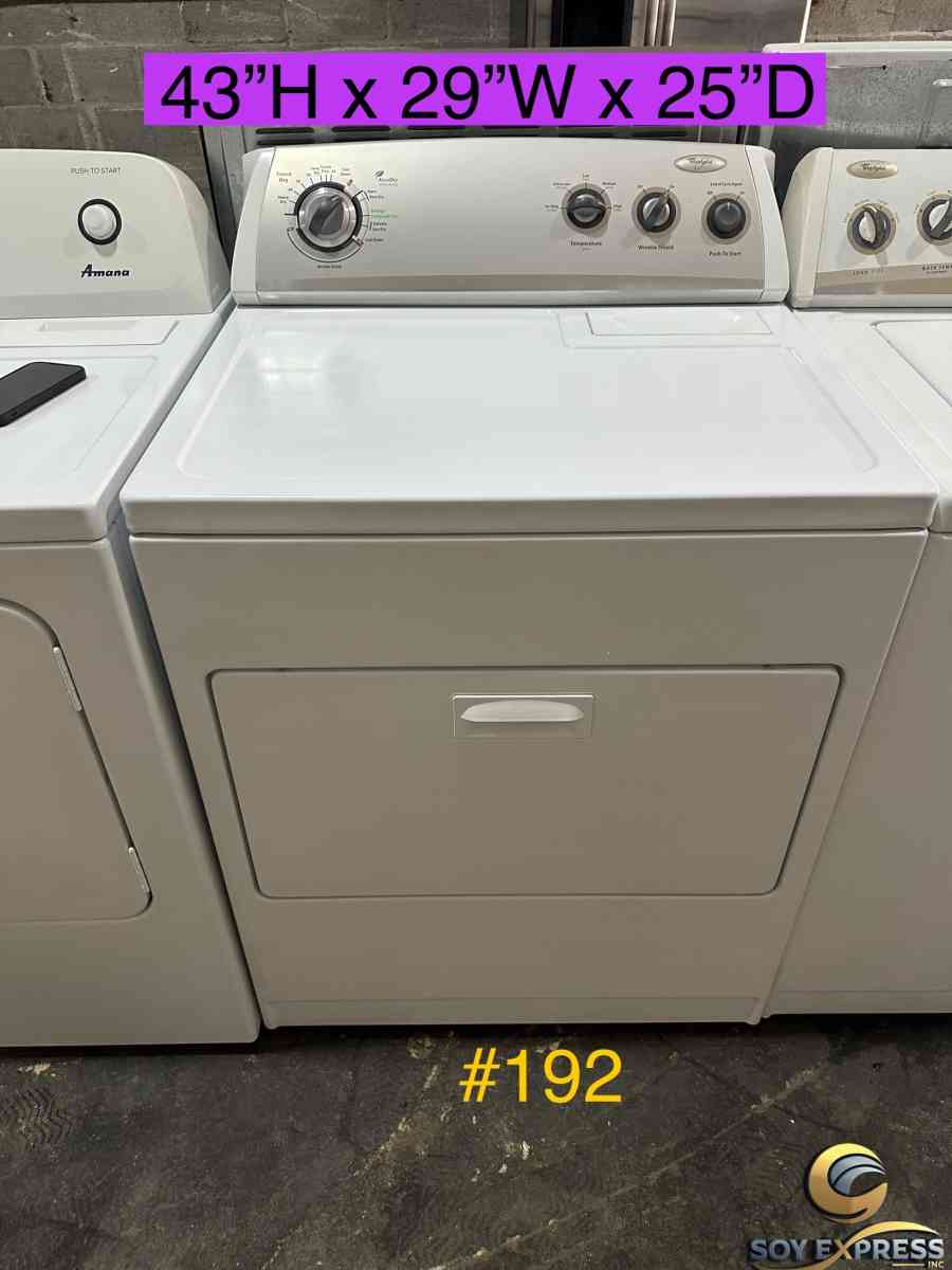 Whirlpool dryer electric 220V