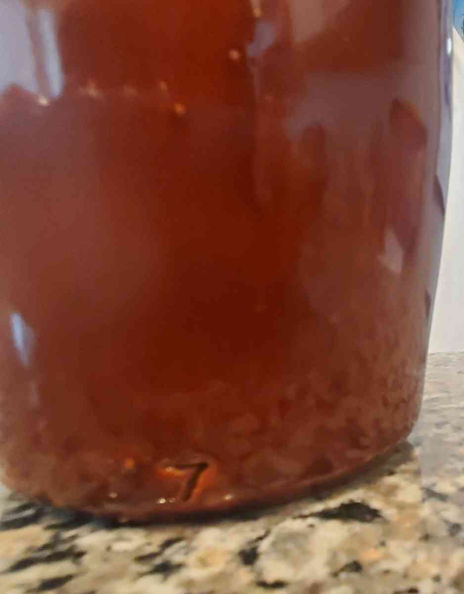 Vintage 1970s Portugal Ceramic Bottle in Red Brown - Fort Worth, Texas - FleaMarketBay