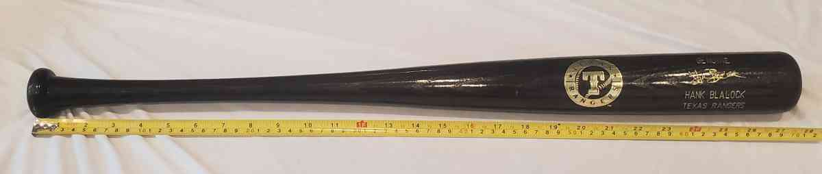Texas Rangers Hank Blalock Baseball Bat - Fort Worth, Texas - FleaMarketBay