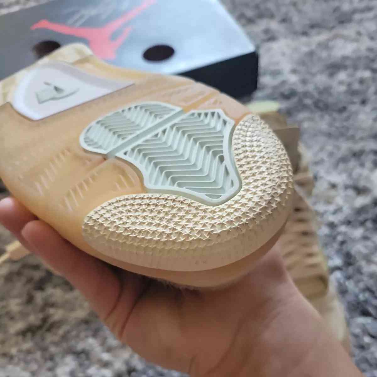 Off White Jordan 4s Sail all sizes