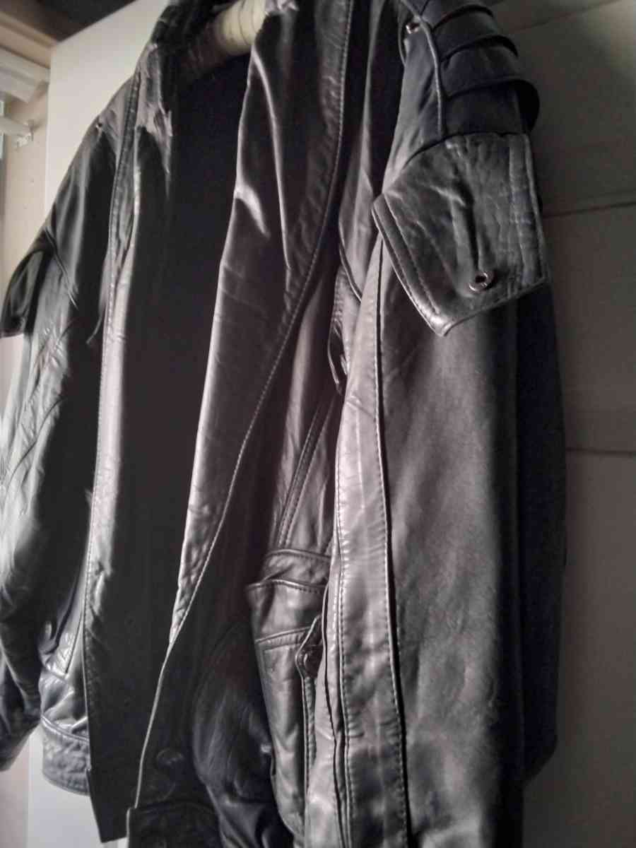 mens leather jacket