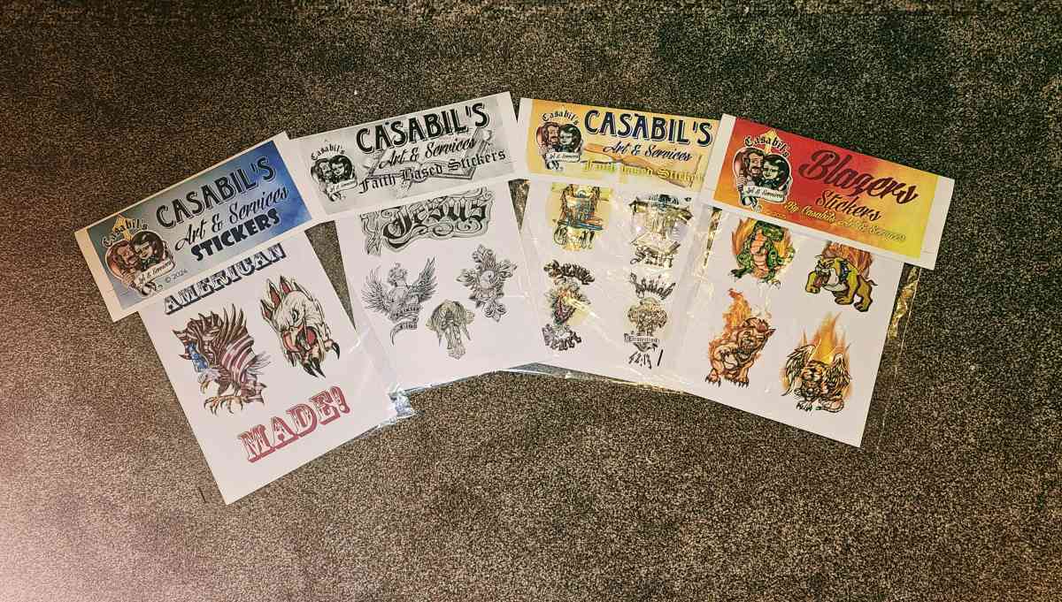 Assorted Sticker packs - Abilene, Kansas - FleaMarketBay