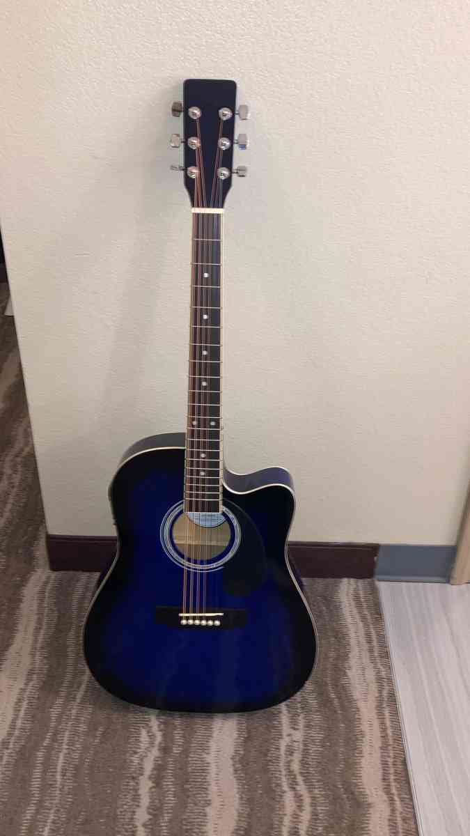 acoustic electric guitar