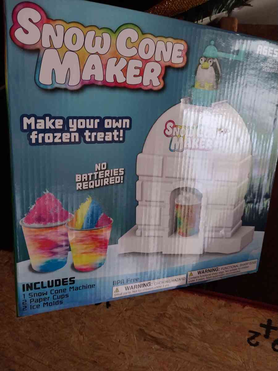 kids snow cone maker - Acworth, Georgia - FleaMarketBay