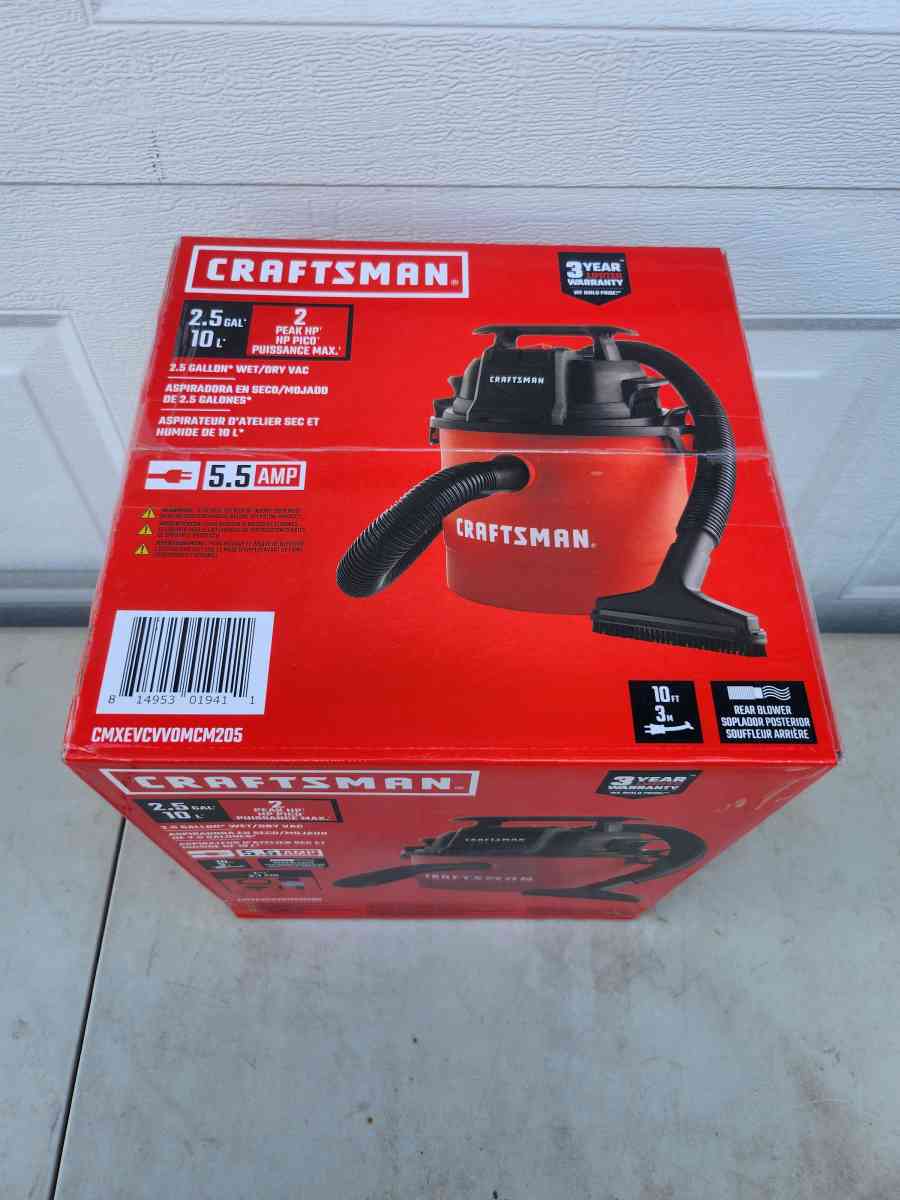 Craftsman Wet Dry Vac - Homosassa, Florida - FleaMarketBay