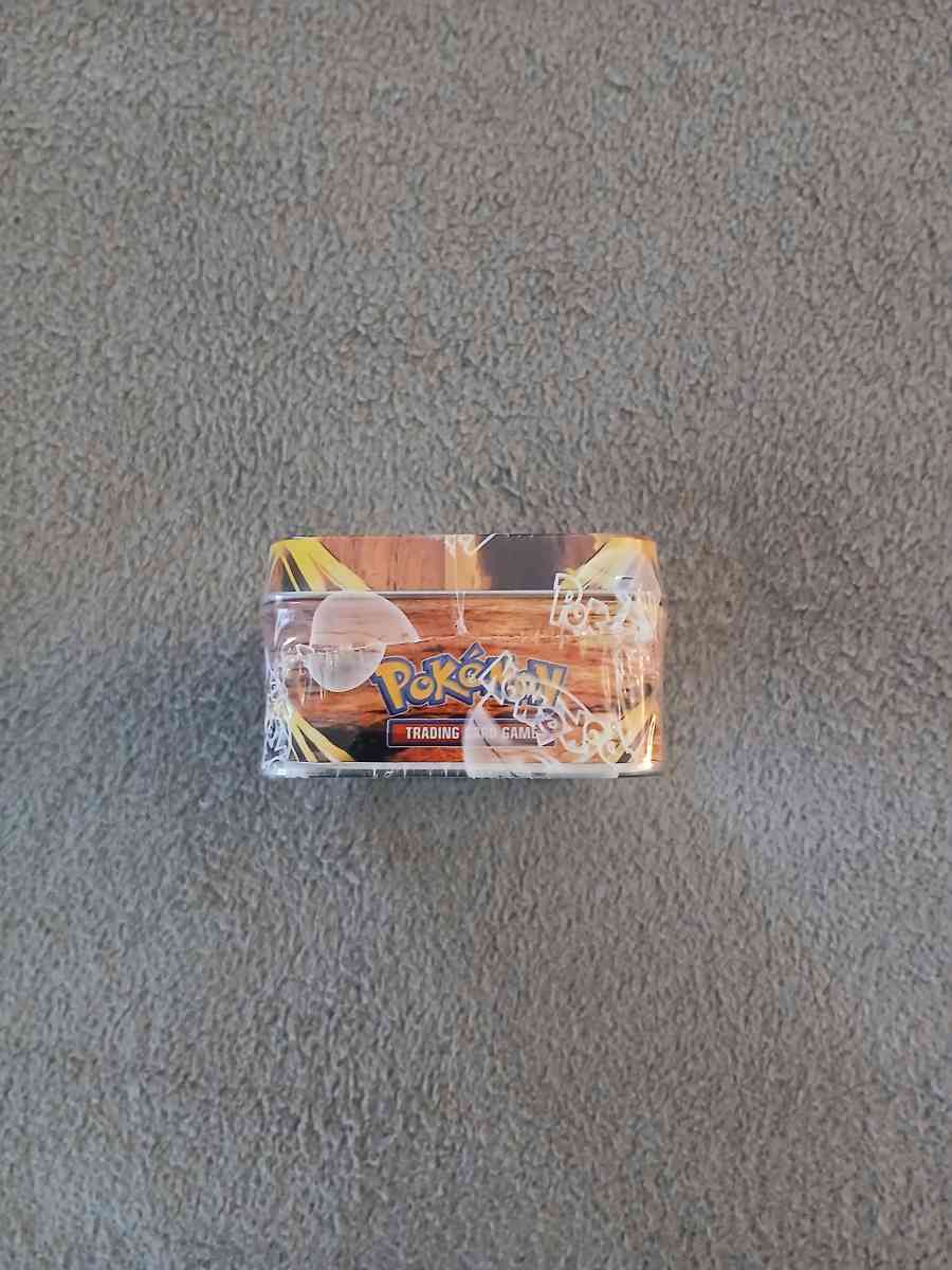 Pokemon Scarlet And Violet Obsidian Flames Tin Box 2024