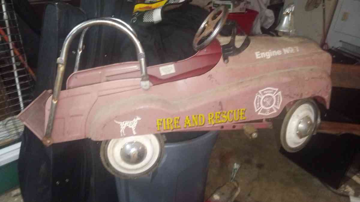 1950s Pedal Firetruck