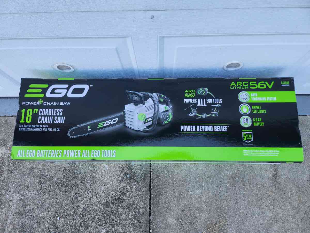 EGO 56v Cordless Chainsaw - Homosassa, Florida - FleaMarketBay