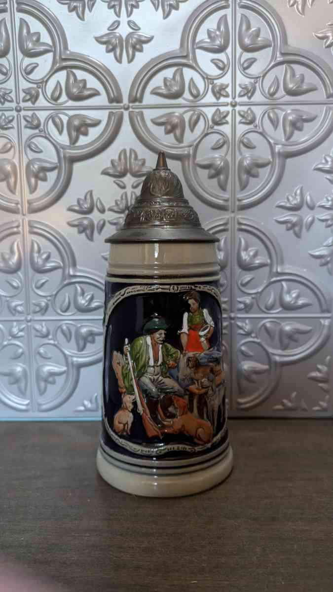 Original Thewald Vintage Edition Beer Stein Hunter And His D