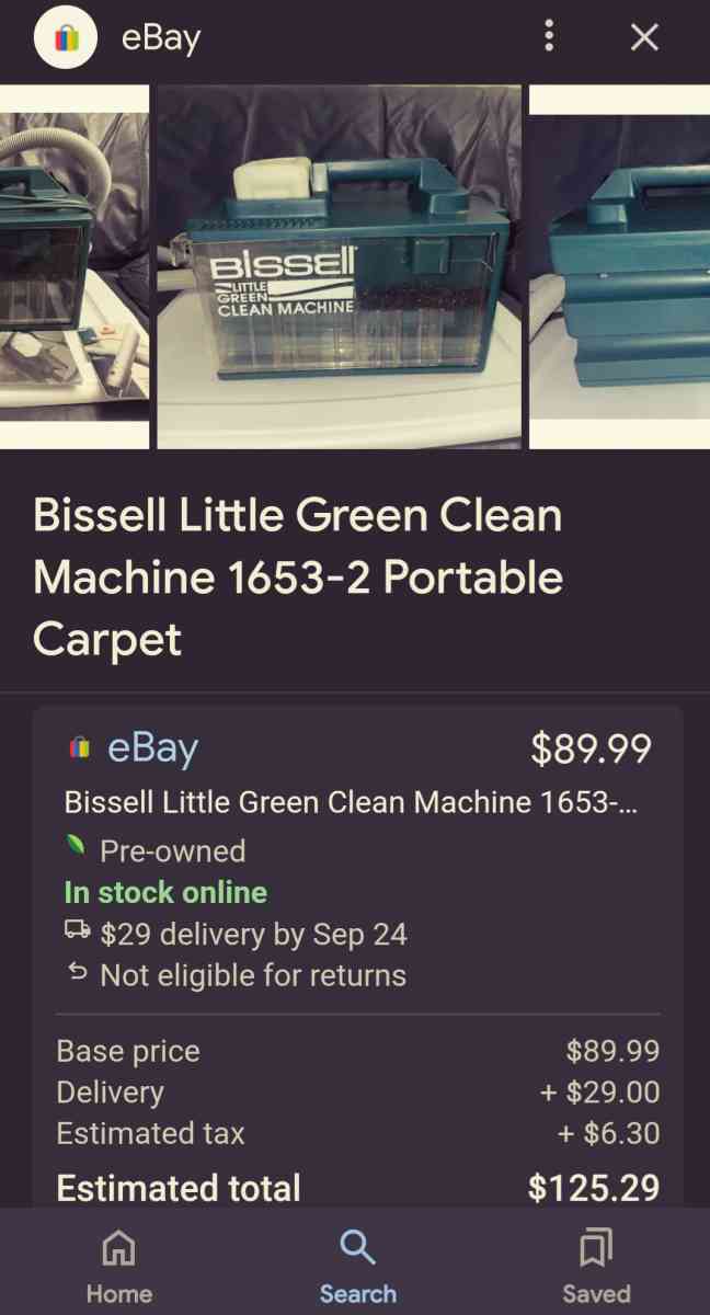 Bissell Little Green Clean Machine