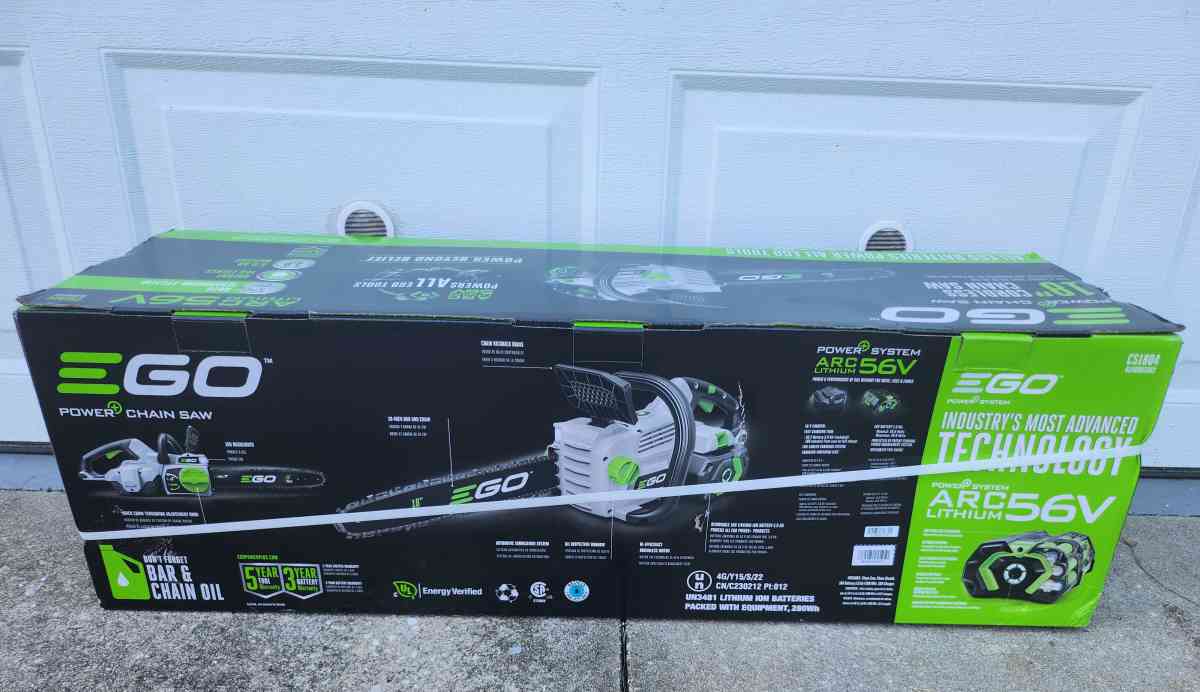 EGO 56v Cordless Chainsaw - Homosassa, Florida - FleaMarketBay