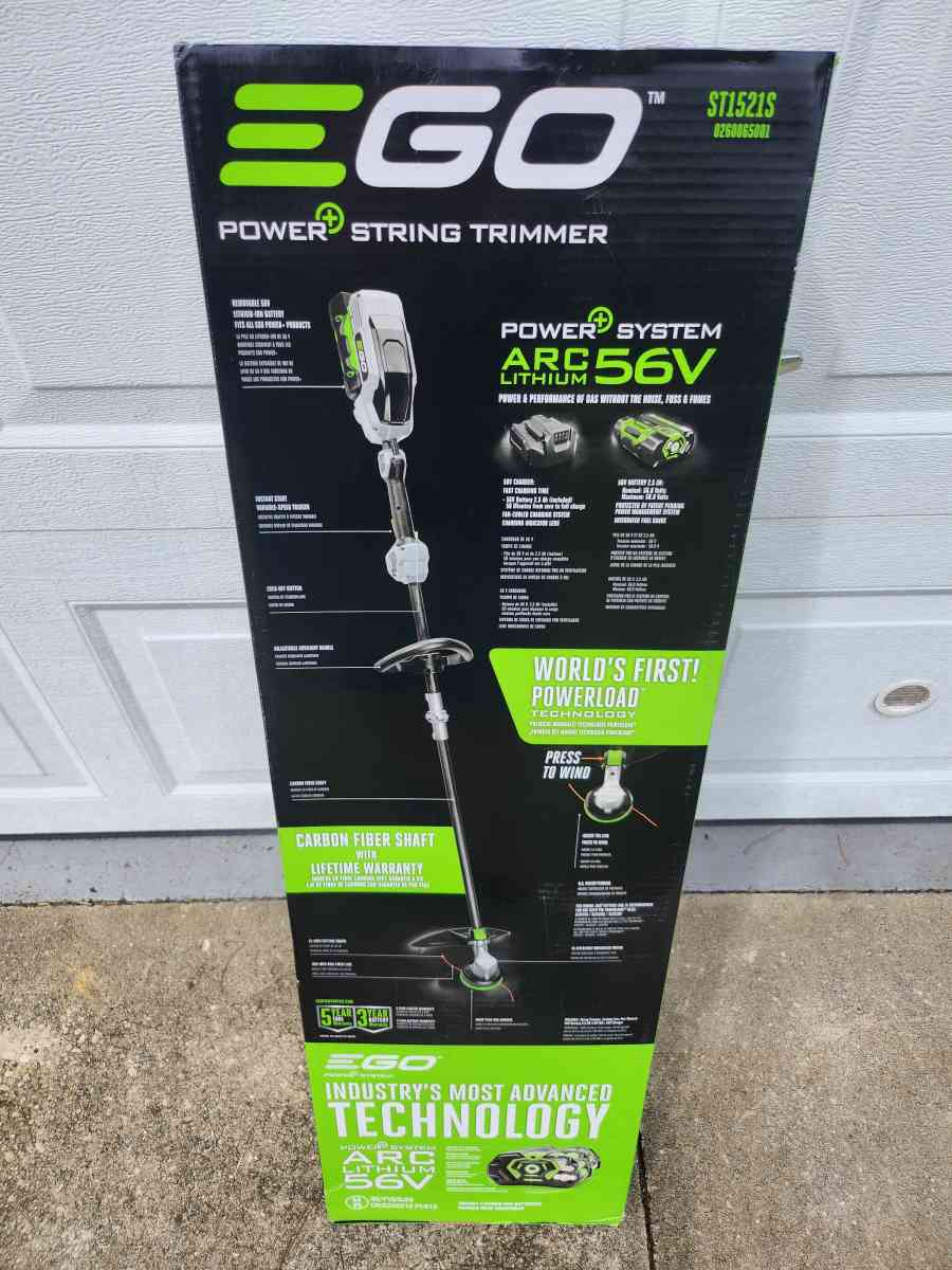 EGO 15 Inch Cordless String Trimmer - Homosassa, Florida - FleaMarketBay