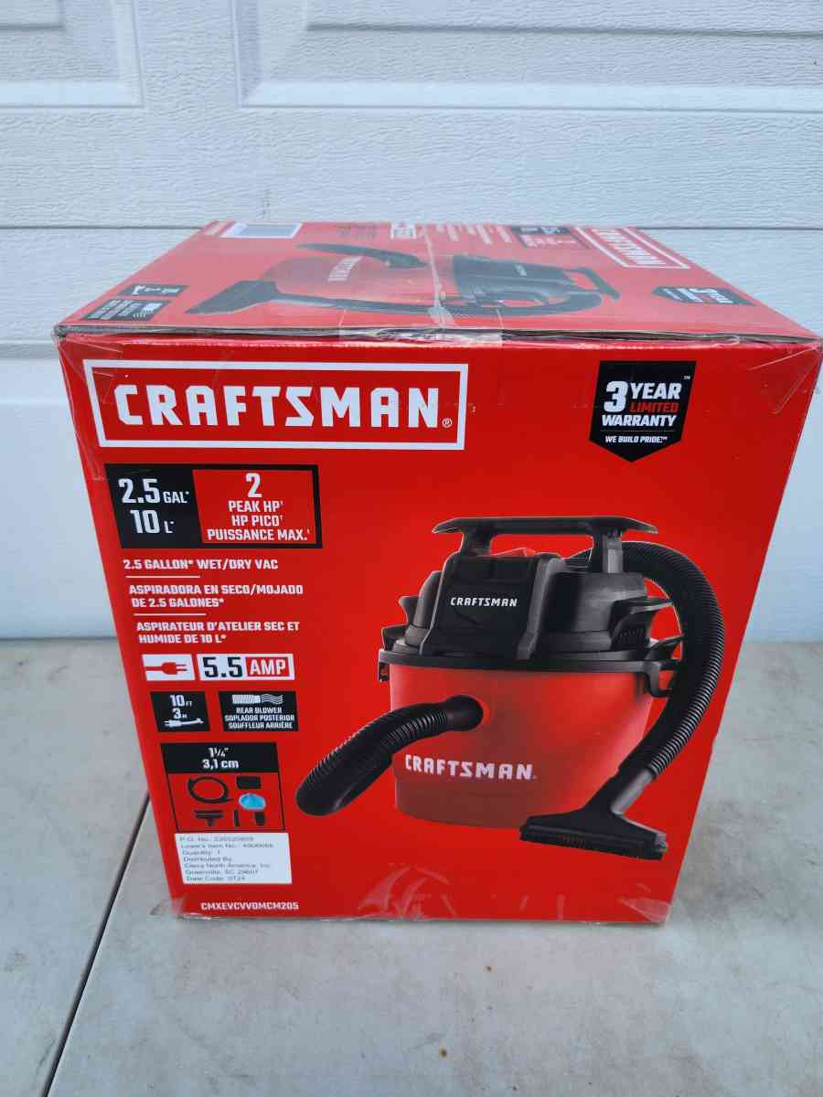 Craftsman Wet Dry Vac - Homosassa, Florida - FleaMarketBay