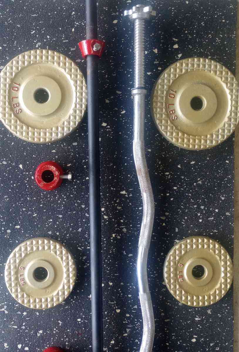 Weights and bars - Dunkirk, Ohio - FleaMarketBay