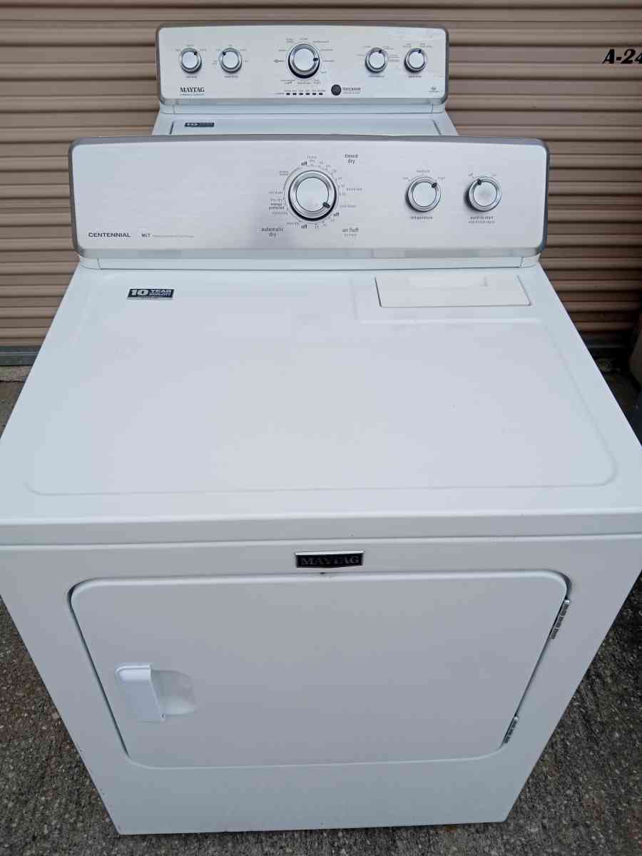 Maytag Centennial Commercial Washer N Electric Dryer