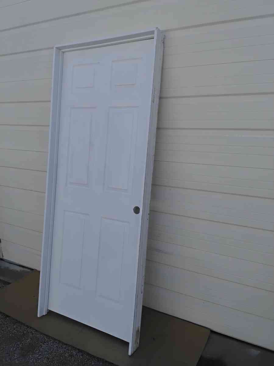 Nice White Prehon Interior Door Left Hand Swing 32 X 80