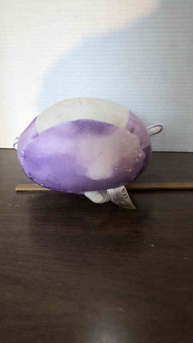 SQUISHMALLOW Easton Anglerfish Plush Purple Tie Dye Lantern