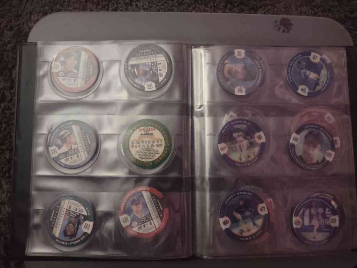 1984 baseball coins sponsored by 7Eleven from the 80