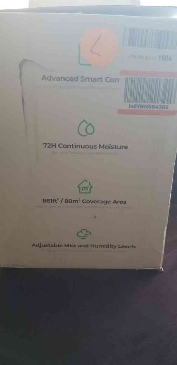 HOMVANAsmart hybrid Ultrasonic Humidifier