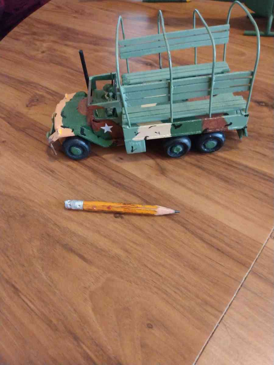 Handcrafted 2and 1 half truck Military - Exeter, Missouri - FleaMarketBay