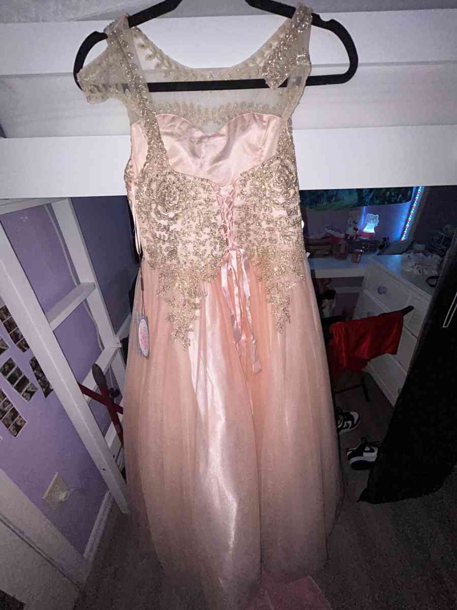 pink pageant dress