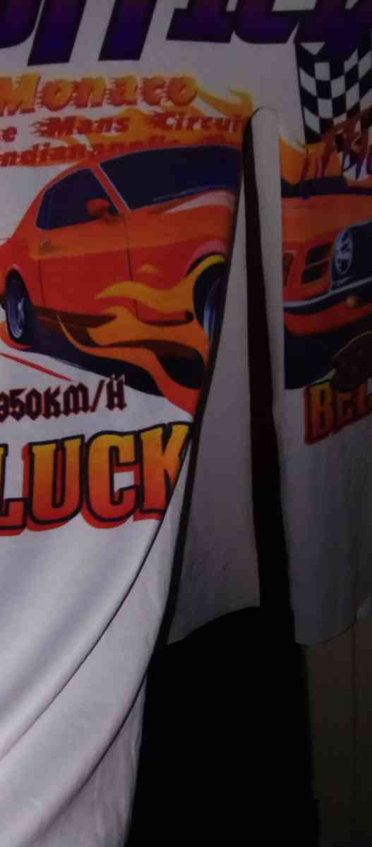 Plus size 4X Graphic race car high split hem tank top - Wilson, North Carolina - FleaMarketBay