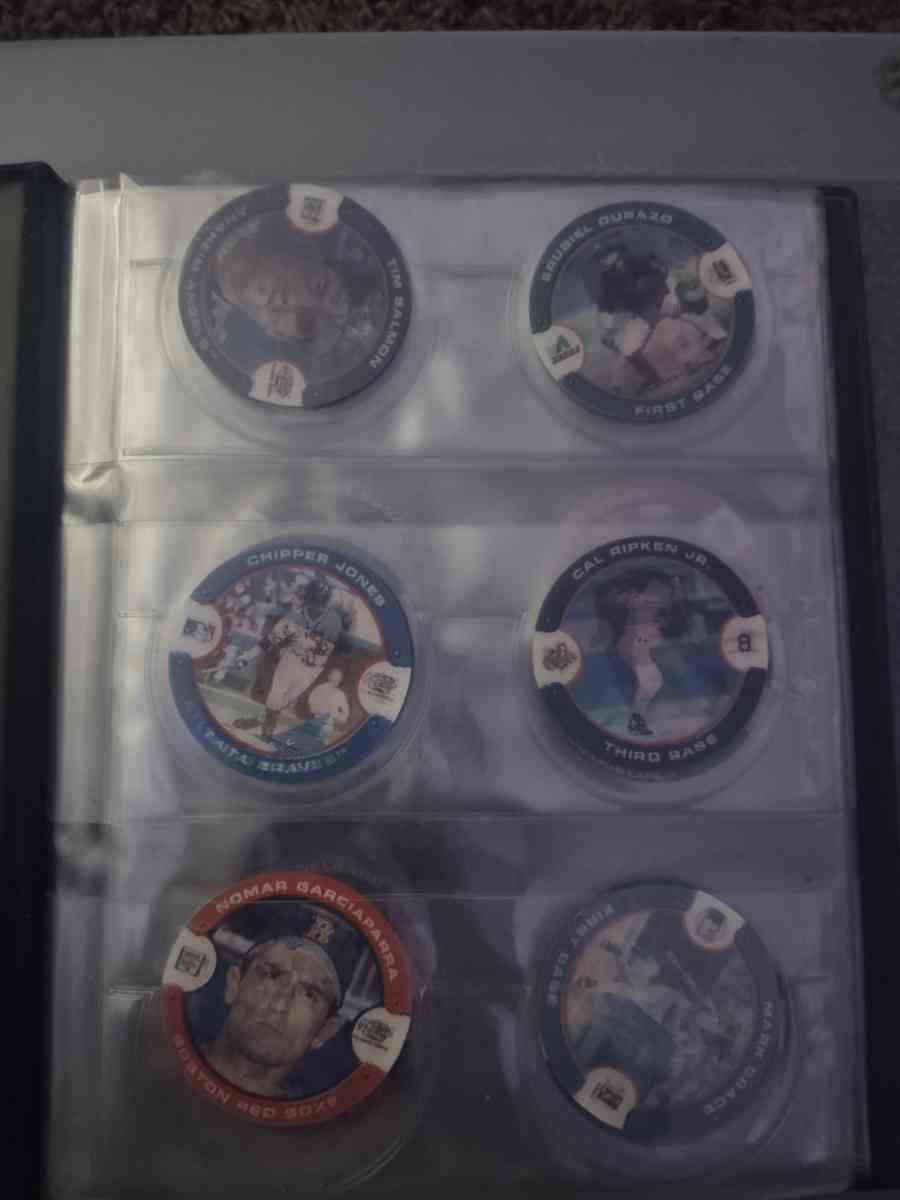 1984 baseball coins sponsored by 7Eleven from the 80