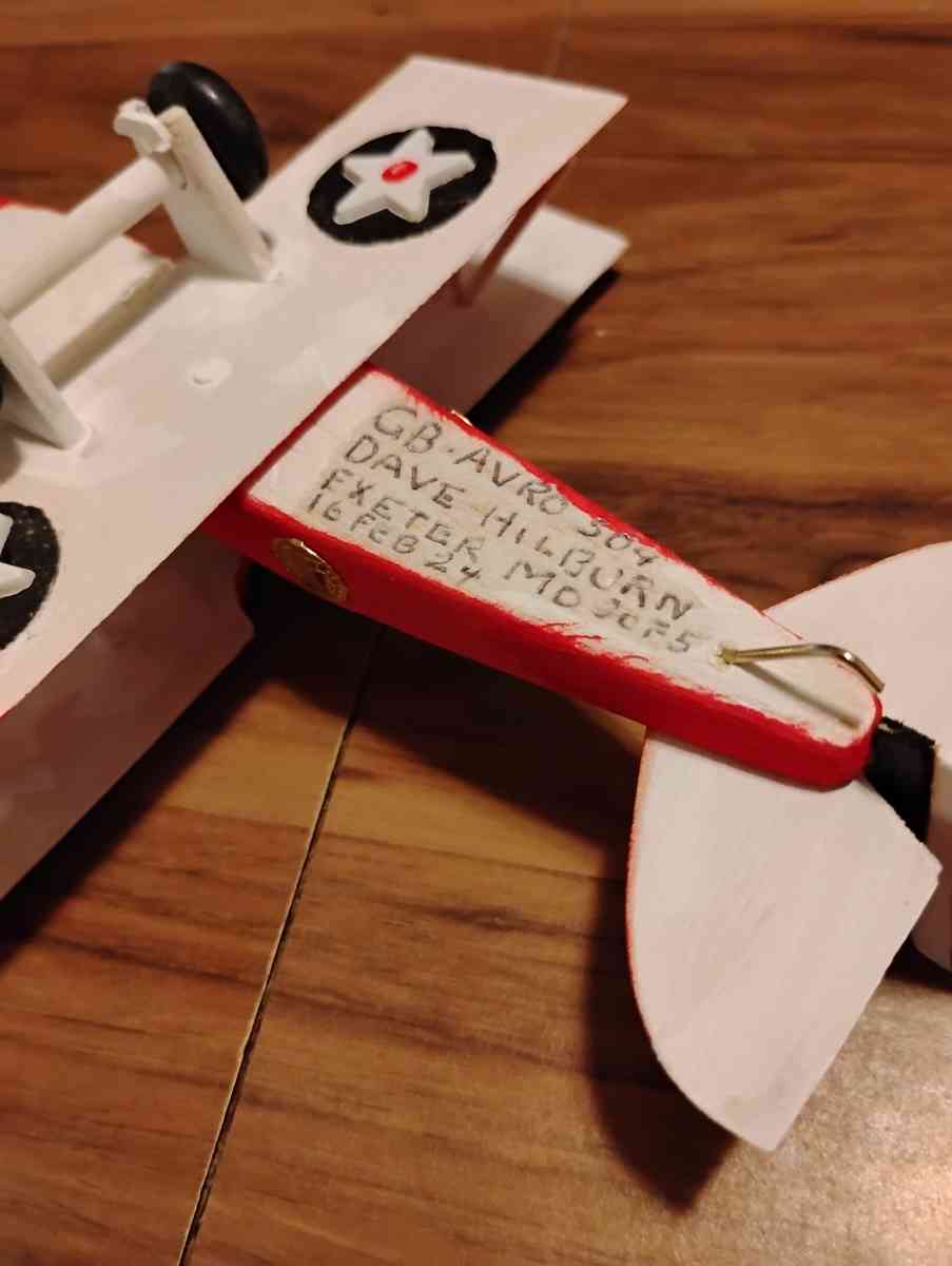 late world war 1 avro 504 on loan by great Britain - Exeter, Missouri - FleaMarketBay