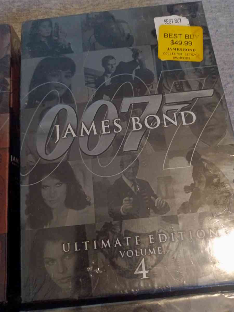 James Bond dvd