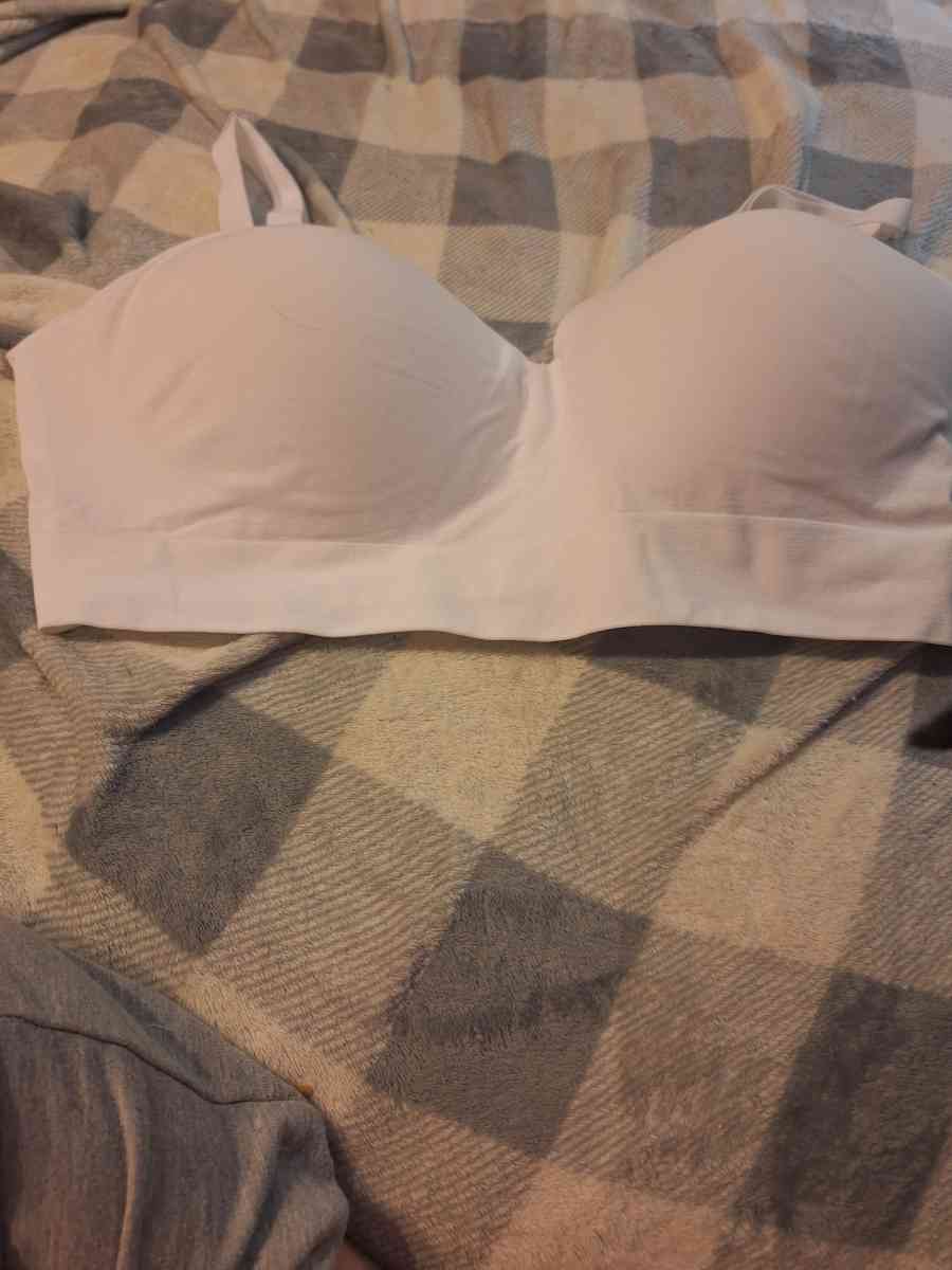 white bra