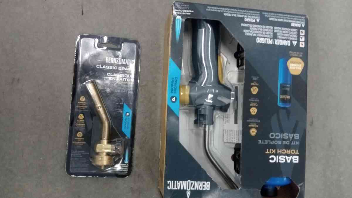 BERNZOMATIC kit brass torch