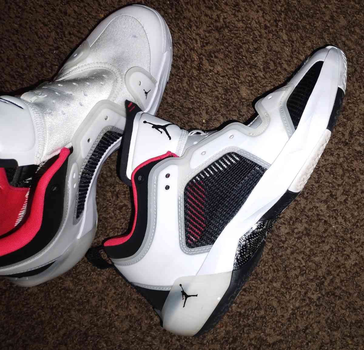 Nike Jordans new with small blemish Worn 3 times