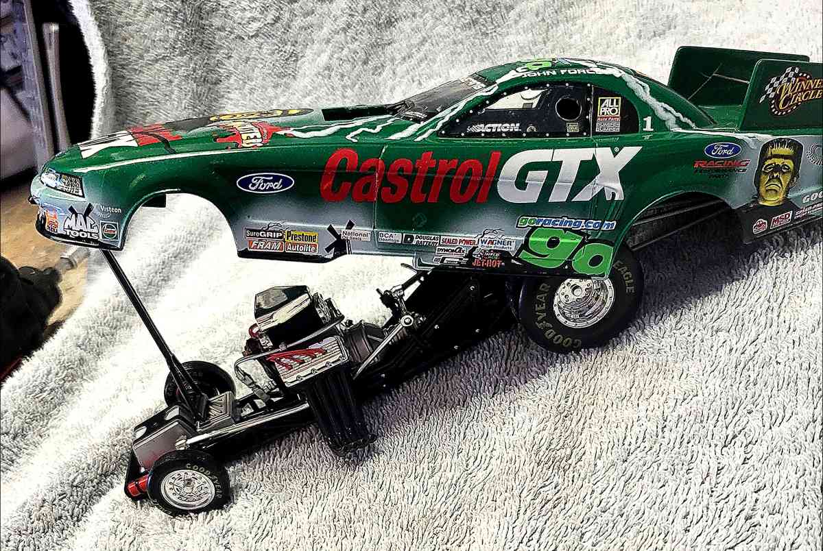 autographed john force