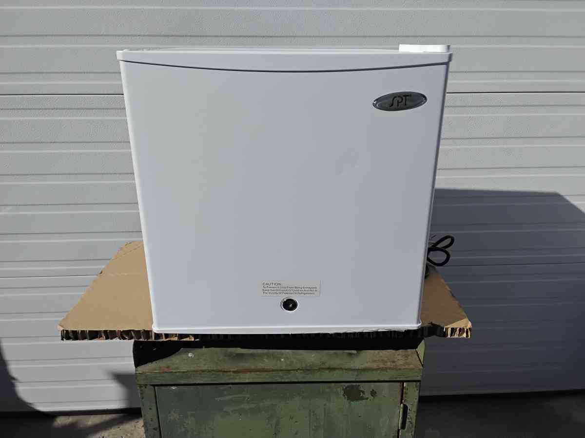 Small White SPT Upright Freezer Very Clean Display Model New